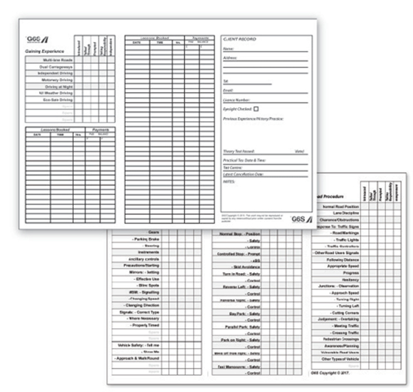 Instructor Record Cards